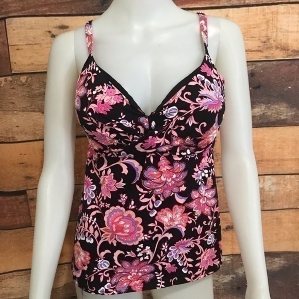 Lands’ End Swim Top Sz 32DD/34D